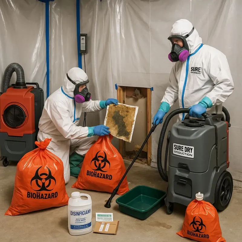 Contaminated Water Handling Protocols process in Eagle Butte, SD
