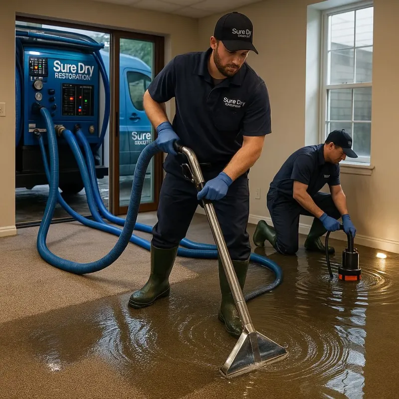 Water Extraction and Removal process in Eagle Butte, SD